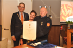 Nieuwjaarsreceptie Brandweer Burgum en Brandweer Gytsjerk